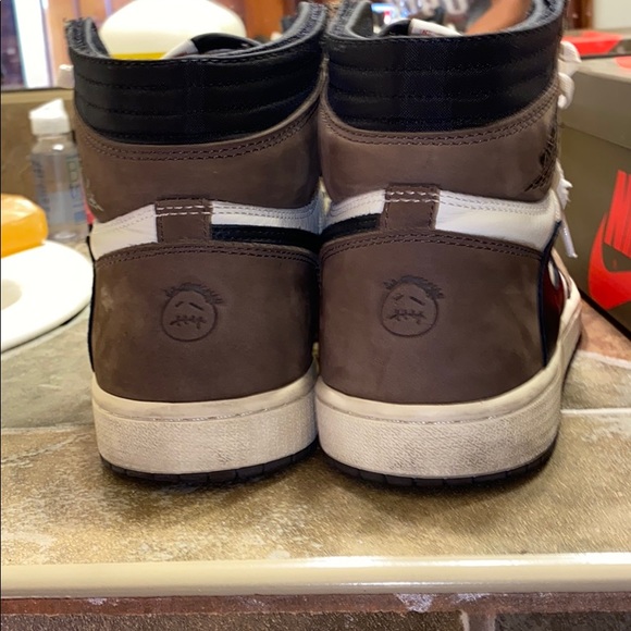 Travis Scott air Jordan 1 - Picture 2 of 10